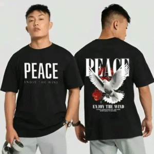 Men's Back Printed T-shirt